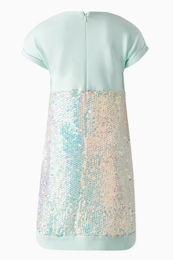 Sequins T-shirt Dress