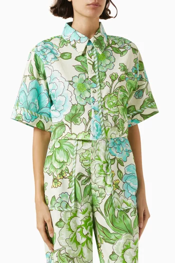 Vera Cropped Shirt