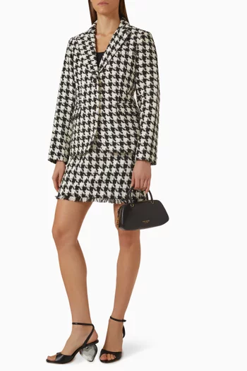 Avery Houndstooth Blazer