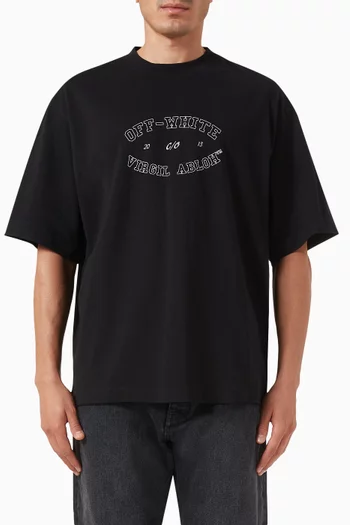 College Skate T-shirt in Cotton