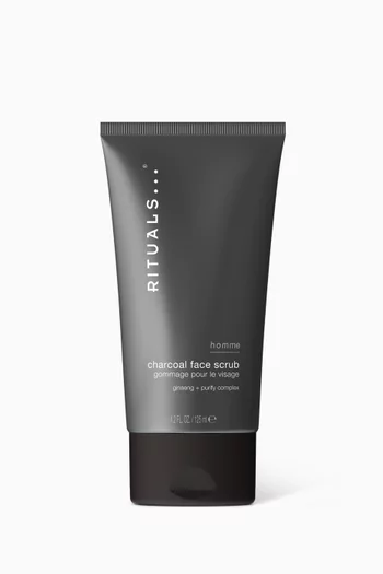 Homme Charcoal Face Scrub, 125ml