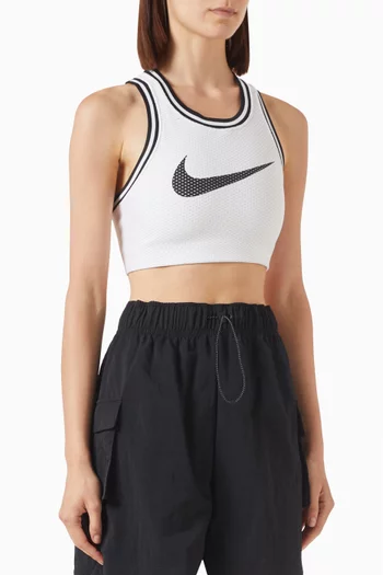 Sports Bra in Mesh Fabric
