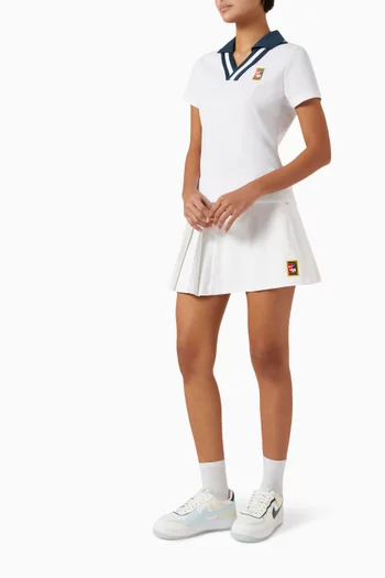 x Yoon Ahn Pleated Mini Skirt