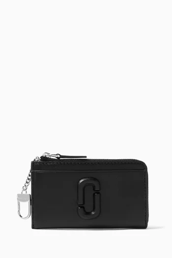 The Top Zip Multi Wallet in Leather