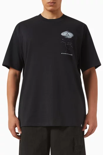 تي شيرت بتقنية Dri-FIT مزيج قطن