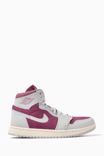Air Jordan 1 Zoom Sneakers in Leather