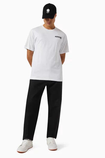 تي شيرت كلاسيكي بزهرة بوكي 2.0 قطن جيرسيه