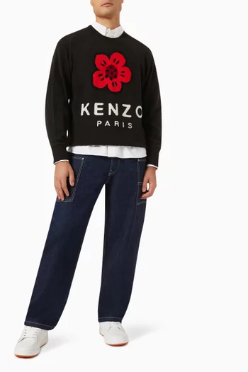 Boke Flower Sweater in Wool