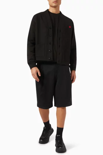 Boke Flower Embroidered T-shirt in Cotton-jersey