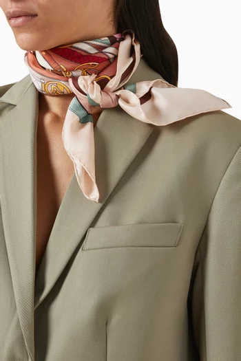 Tête de cheval Scarf in Silk