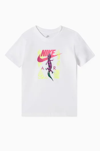 Gecko Logo T-shirt in Cotton