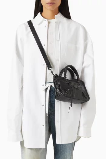 Mini Le City Bag in Arena Lambskin