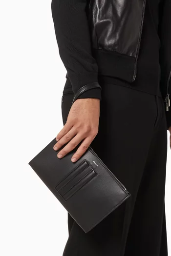 Mythos Clutch Bag in Recycled Leather