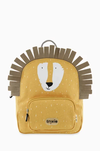 Small Mr. Lion Backpack in Cotton