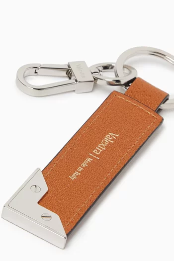 Key Holder in Millepunte Calf Leather