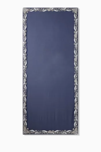 Kamala Embellished Scarf in Georgette