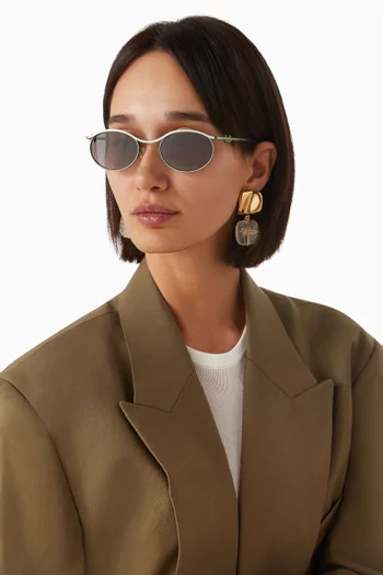 Taylor Sunglasses in Metal