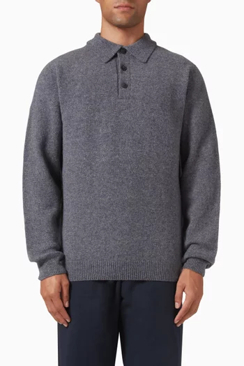 Polo Shirt in Lambswool