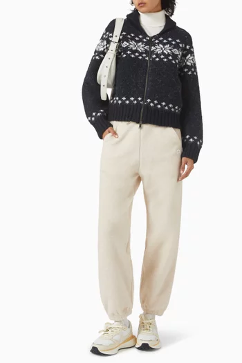 Unisex Cowichan Cardigan in Wool Blend