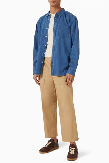 Kurt Travail Pants in Cotton-blend
