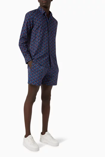 Printed Shirt in Organic Cotton