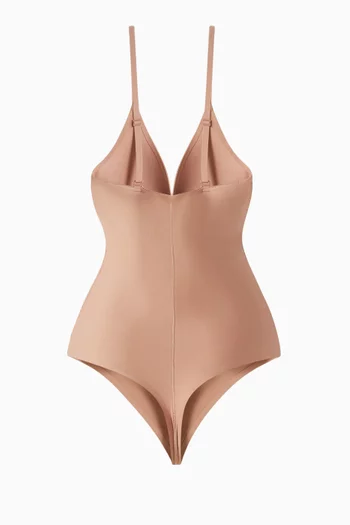 Body Push-up Thong Bodysuit