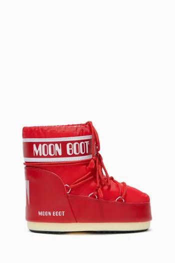 Icon Low Boots in Nylon
