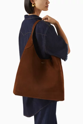 Brooklyn 39 Shoulder Bag in Suede