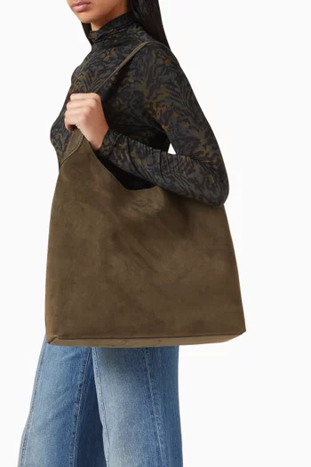 Brooklyn 39 Shoulder Bag in Suede