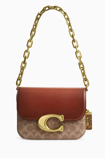 Idol Mini Bag in Leather & Snakeskin