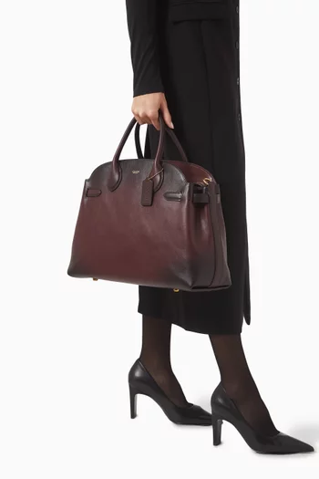 Soft Empire Carryall Bag in Grain Leather
