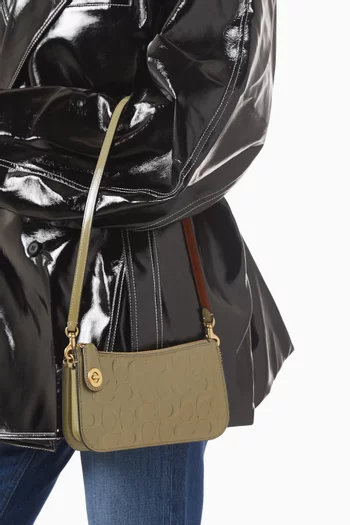 Penn Shoulder Bag in Signature Patent Leather