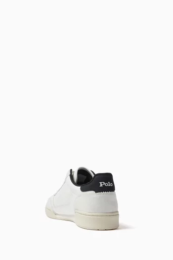 Polo Court Sport Sneakers in Leather