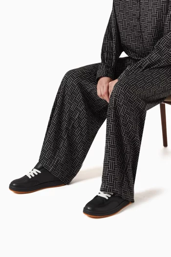 Dome Sneakers in Leather