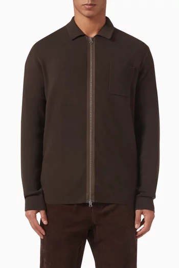 Guna X Zip Cardigan in Knit
