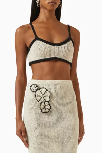 Camilla Bralette in Merino Alpaca