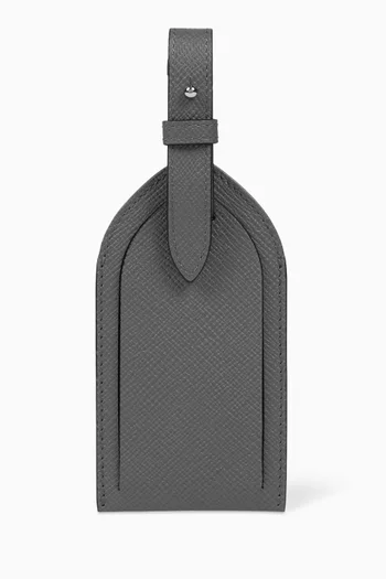 Panama Luggage Tag in Crossgrain Leather
