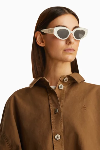 Petra Cat-eye Sunglasses in Acetate