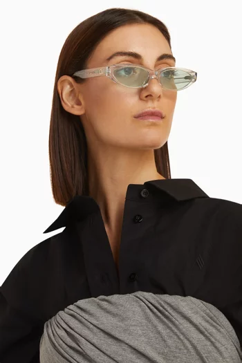 Quin Cat-eye Sunglasses in Acetate