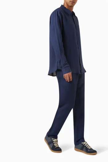 Air Shirt in Linen-blend