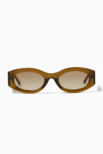 Berta Sunglasses in Acetate