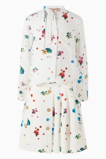 Floral-print Shirt
