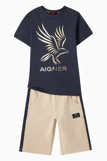 Exclusive Falcon T-shirt in Cotton-jersey