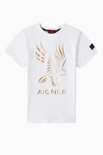 Exclusive Falcon T-shirt in Cotton-jersey