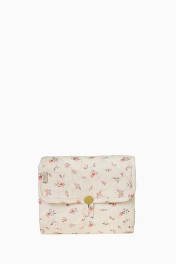 Quilted Changing Mat in Organic Cotton