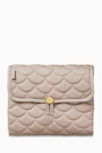 Quilted Changing Mat in Organic Cotton