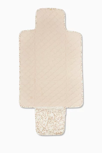 Quilted Changing Mat in Organic Cotton
