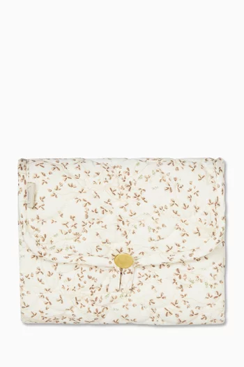 Quilted Changing Mat in Organic Cotton