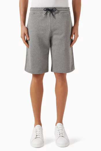 Zebra Logo Shorts in Cotton