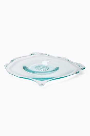 Small Pond Plate in Recycled Glass